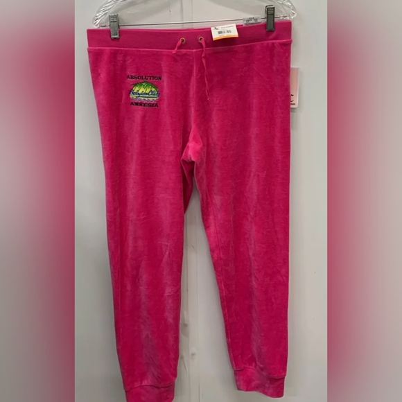 Juicy Couture Pants - NWT Juicy Couture Women's Pink Babylon Club Joggers Size M MSRP $88